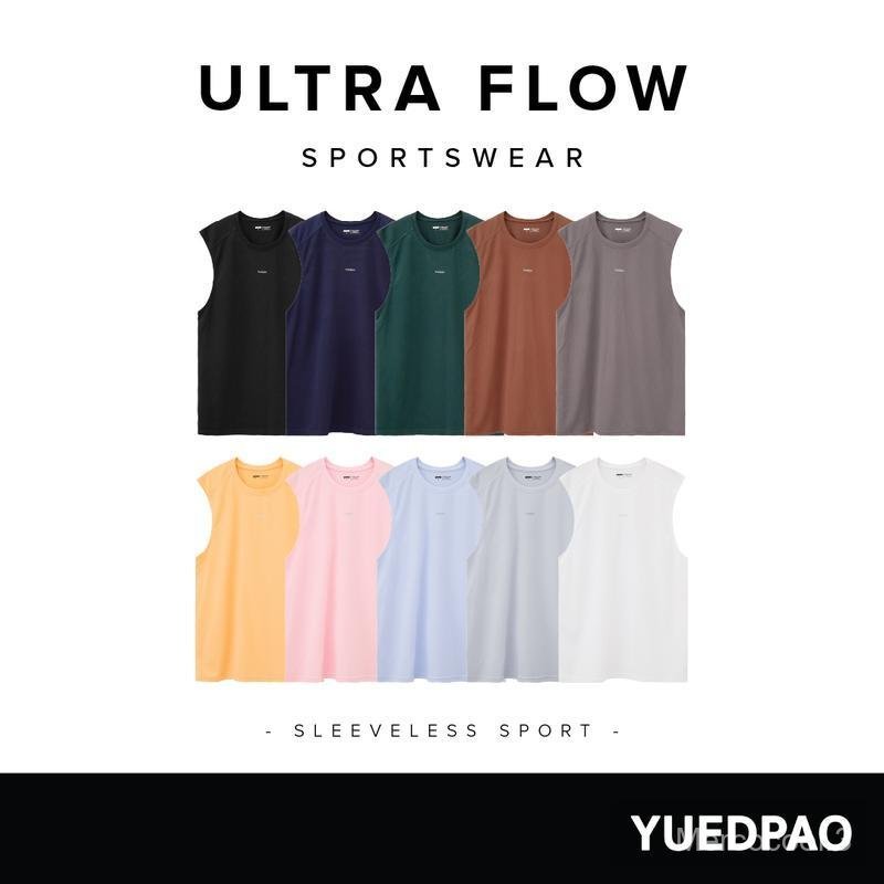 Yuedpao Sportswear เสื้อออกกำลังกายแขนกุด เสื้อกีฬา เสื้อกล้ามออกกำลังกาย เสื้อสำหรับวิ่ง Ultra Flow