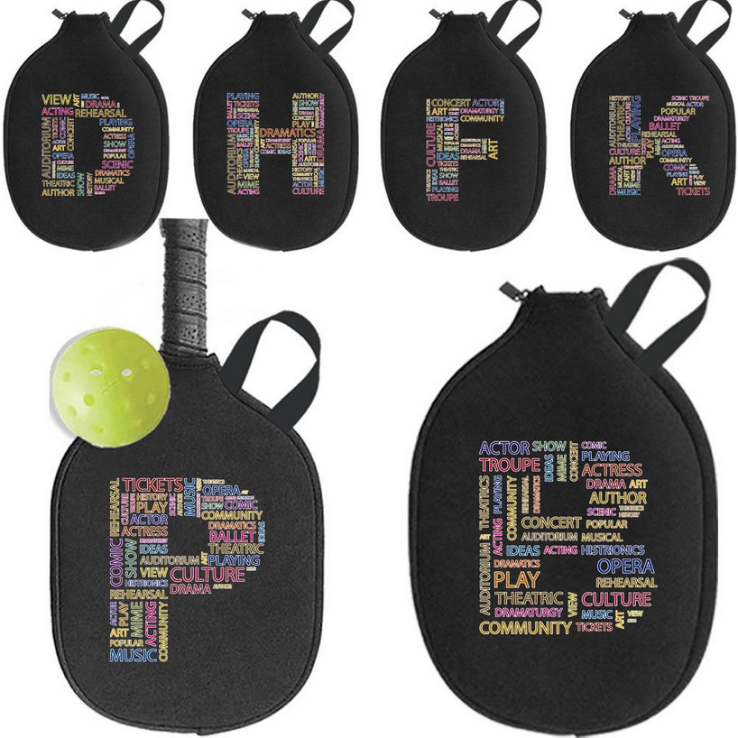 Pickleball Racquet beg กระเป๋าปิกเกิลบอล กระเป๋าซิป อุปกรณ์กีฬา กระเป๋าเป้ เดินทาง เทนนิส