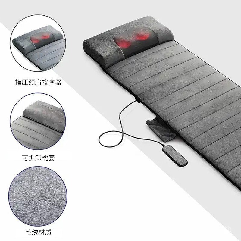 นวดกระดูกสันหลังส่วนคอที่นอนที่นอนมัลติฟังก์ชั่ขายส่งไฟฟ้าร้อนแพ็คเบาะเอวเบาะนวดในครัวเรือน 4HB7