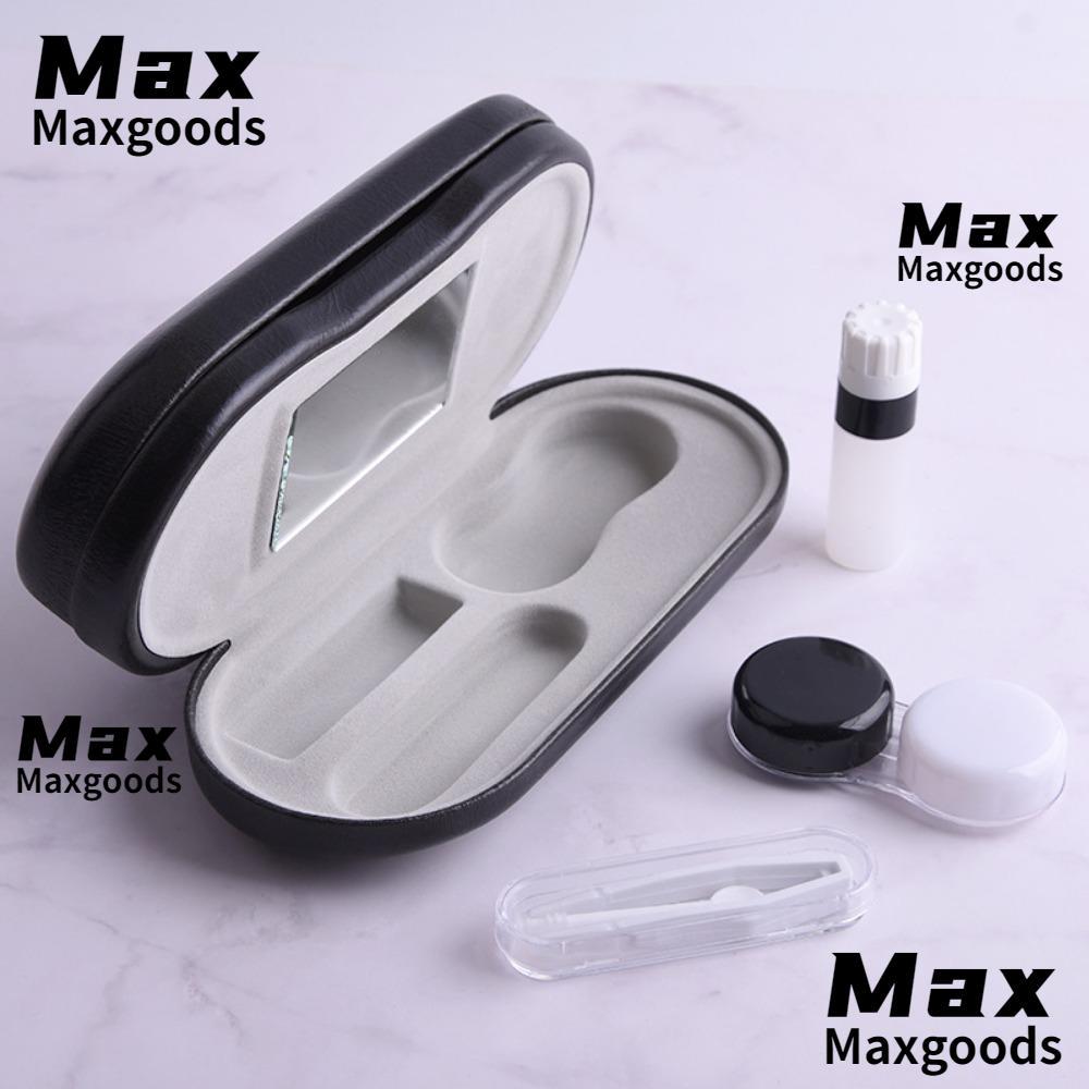 MAXG กล่องพกพา 2-in-1 สำหรับแว่นสายตาและคอนแทคเลนส์