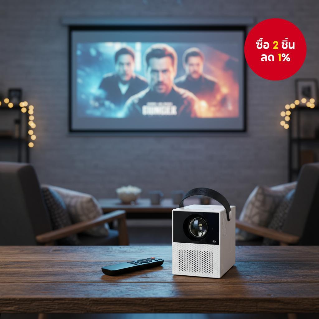 รีโมทคอนโทรลสําหรับโปรเจคเตอร์ HY300PRO, HY320 และ HY320MINI ที่มีชิปเซ็ต Allwinner H713