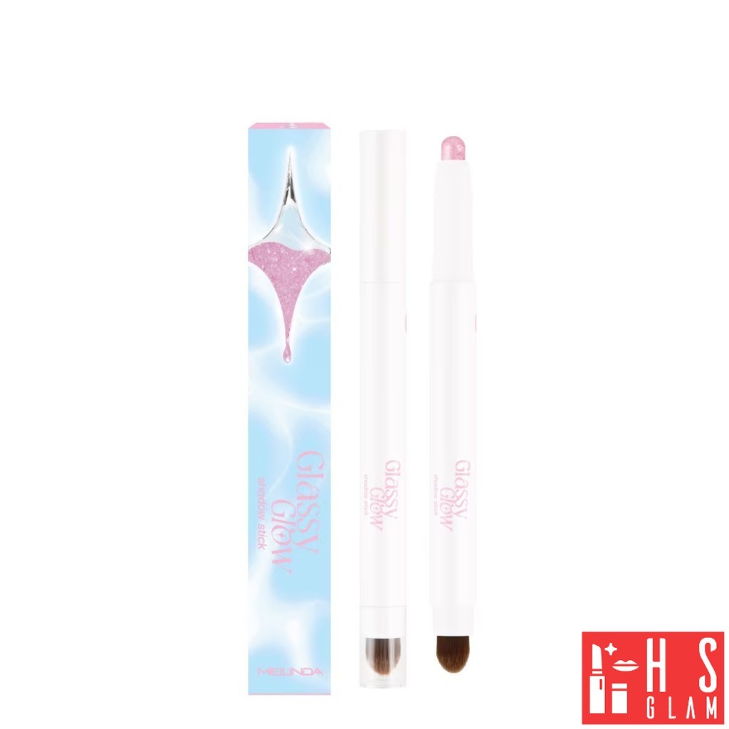 MEILINDA Glassy Glow Shadow Stick เมลินดา อายแชโดว์ กลิตเตอร์ เกลี่ยง่าย สีสวย ติดทน พกง่าย 1 แท่ง