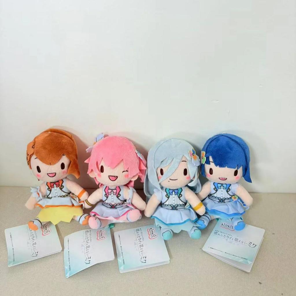 พร้อมสต็อกแผนโลกของแท้ pjsk Theatrical Version mmj ท่านั่ง fu Momoi Aridou Peas Eye Nuan จี้