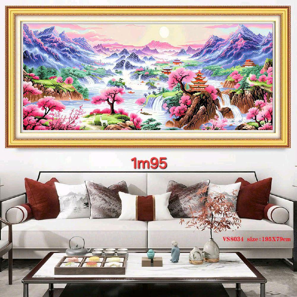 การระบายสีใหม่ LANDSCAPE VS8033 ( 150 x 61 ) / VS8034 ( 195 x 95 )