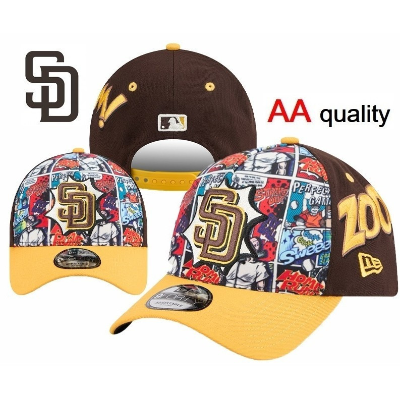 หมวก San Diego Padres Diamond Hero Edition 59FIFTY แบบ Low Profile ดูดซับเหงื่อและป้องกันแสงUV