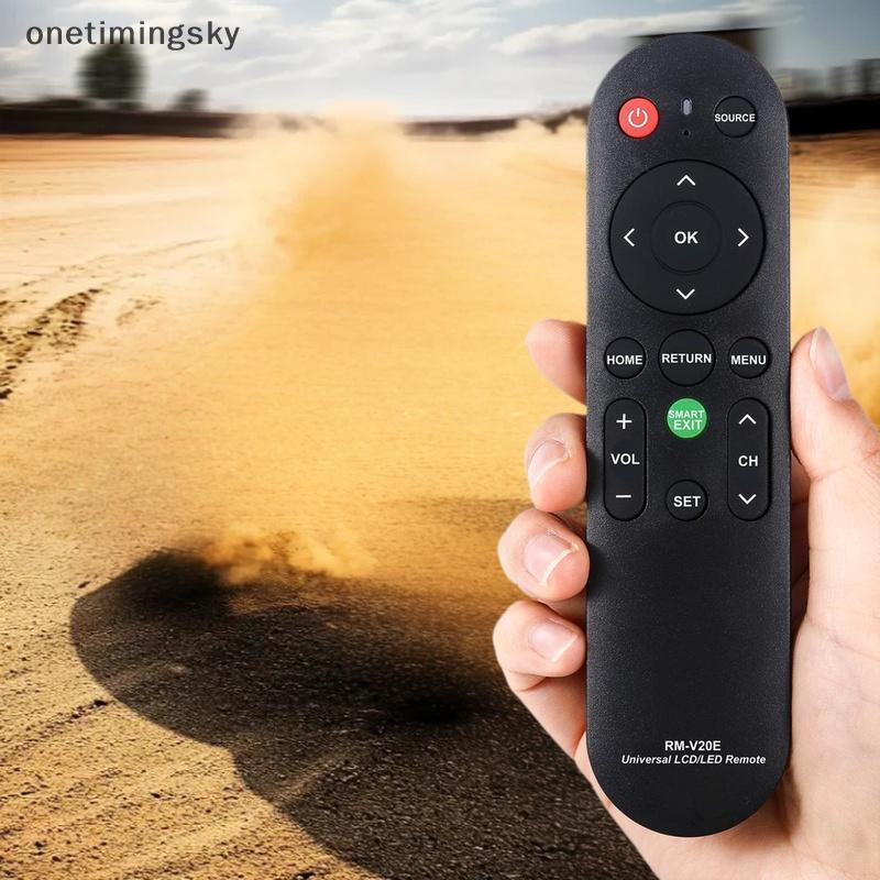 Onetimingsky Universal LED LCD TV รีโมทคอนโทรล RM-V20E ง่ายสมาร์ทสําหรับทุกทีวีสําหรับ Hisense TCL S
