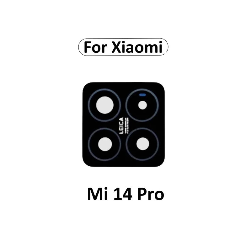 ฝาครอบเลนส์กระจกกล้องด้านหลังด้านหลังสําหรับ Xiaomi Mi 15 14 15Pro 14Pro 14 Ultra 14T Pro ซ่อมเลนส์อะไหล่ - รูปที่ 3