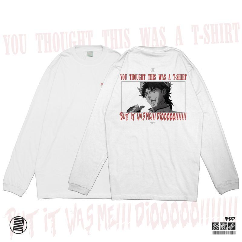 แขนยาว เสื้อยืด Kono Dio Da Meme Jojo Bizarre Adventure AnimeManga DJA