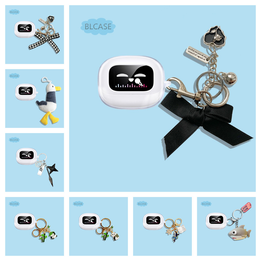 เคสสําหรับ UGREEN EchoBuds Magic Soft Case UGREEN T6 Magic แขนป้องกันหูฟังเคสป้องกันพร้อมจี้