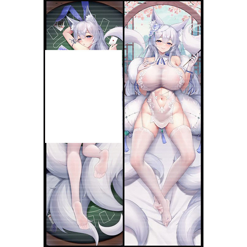 หมอน Body Dakimakura อะนิเมะจาก Azur Lane Shinano ขนาด 50*150 ซม.