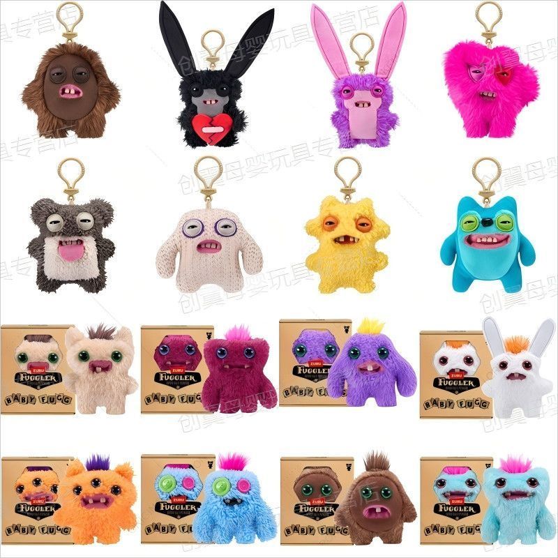 【พร้อมส่ง】fuggler funny ugly monster ของแท้ 100 % คนลักลอบ น่ารักฟันมอนสเตอร์ตุ๊กตาการ์ตูนตุ๊กตามอนสเตอร์น่ารักตุ๊กตาจี้12เซนติเมตร ตุ๊กตา fuggler พวงกุญแจ fuggler keychain