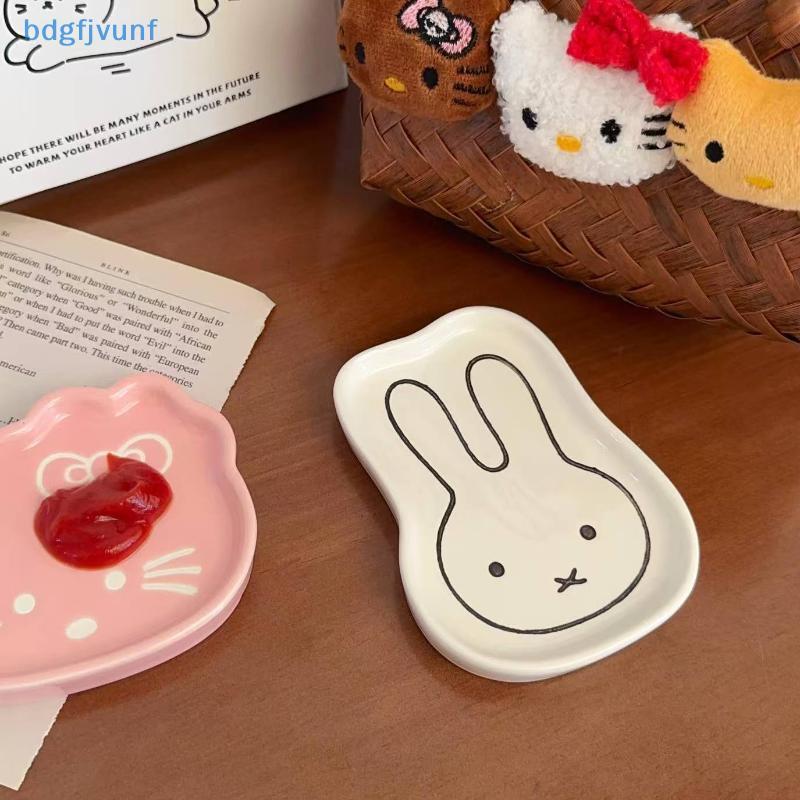 BDGF การ์ตูนอะนิเมะจุ่มจานรองอเนกประสงค์น่ารักเซรามิกบาร์บีคิวบนโต๊ะอาหารจานปรุงรส ไทย - รูปที่ 6