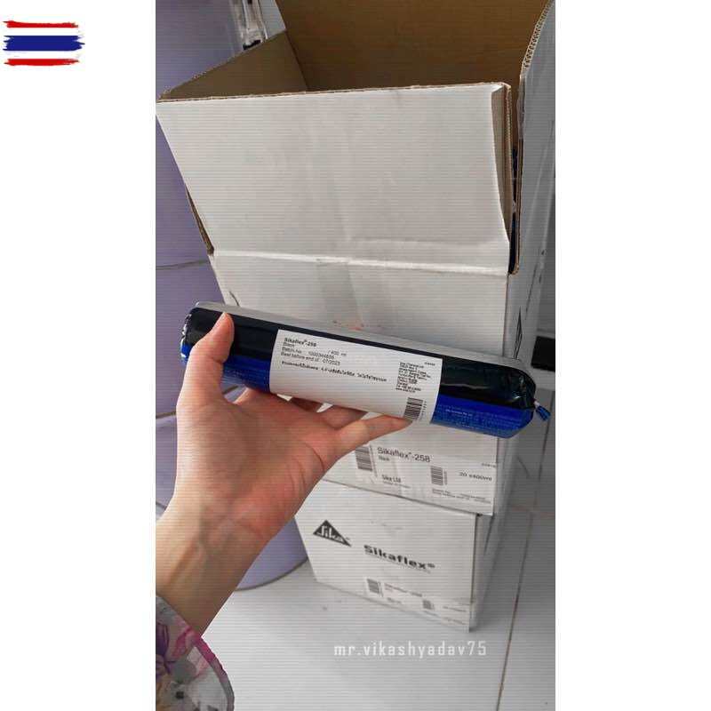Sika 258 หลอดนิ่ม 400ML genuine  จากญี่ปุ่น กาวโพลียูรีเทนประสิทธิภาพสูง สำหรัติดกระจกรถยนต์