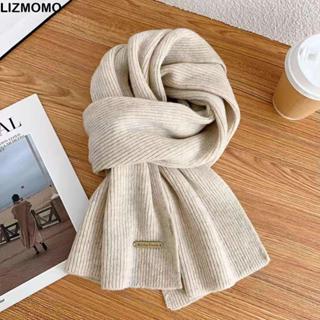 ผ้าพันคอลายสก๊อต LIZMOMO ทำจากผ้าขนสัตว์ เหมาะสำหรับใช้คล้อง…