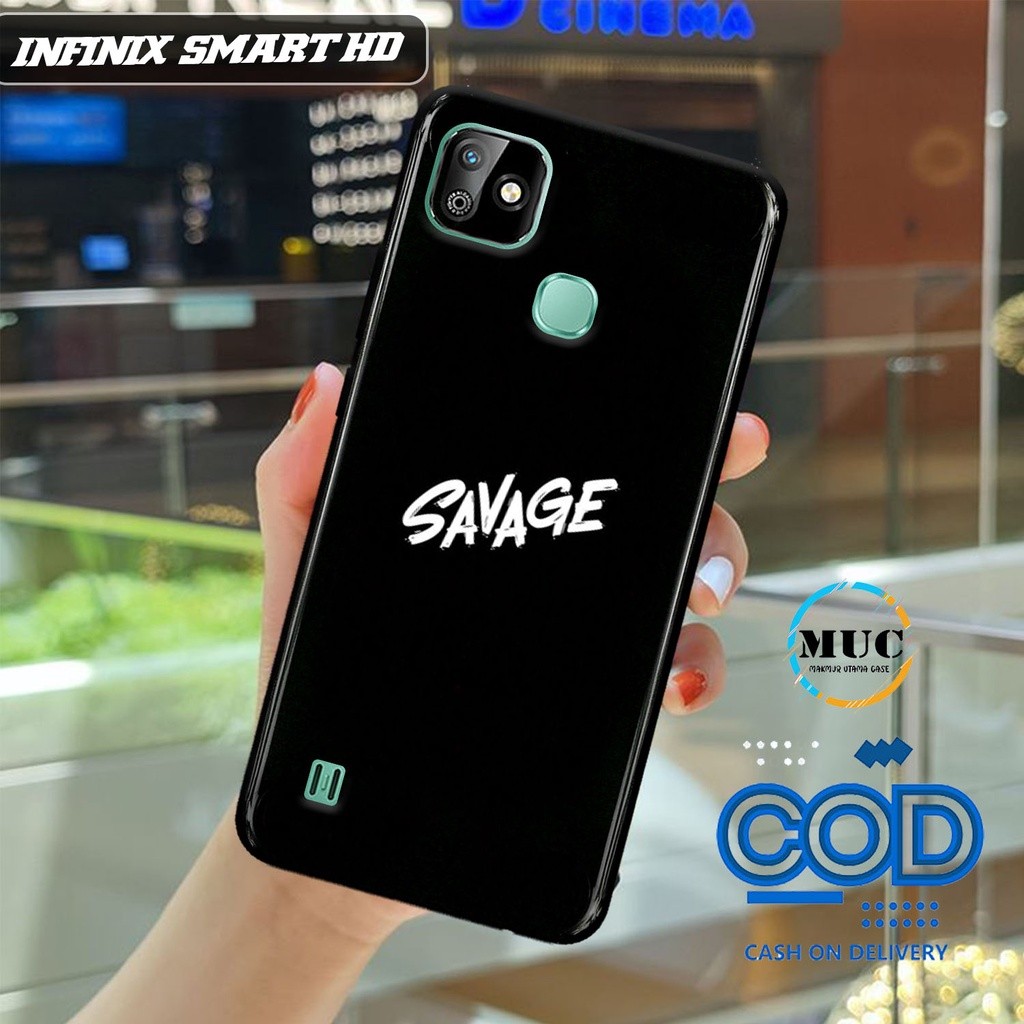 เคส INFINIX SMART HD / SMART 5 / SMART 6 / SMART 4 / HOT 10 LITE [SQ] Hardcase 3D Fullprint Fashion 