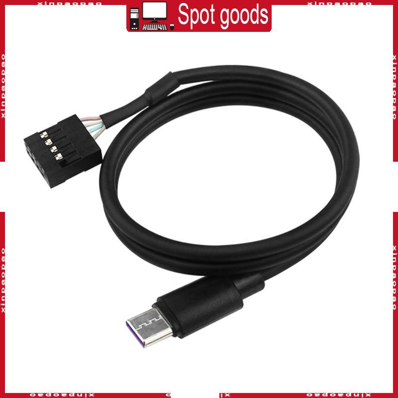 XI 9Pin To USB Type C สายแปลงหน้าจอรองสําหรับซิงค์ข้อมูลและการชาร์จ