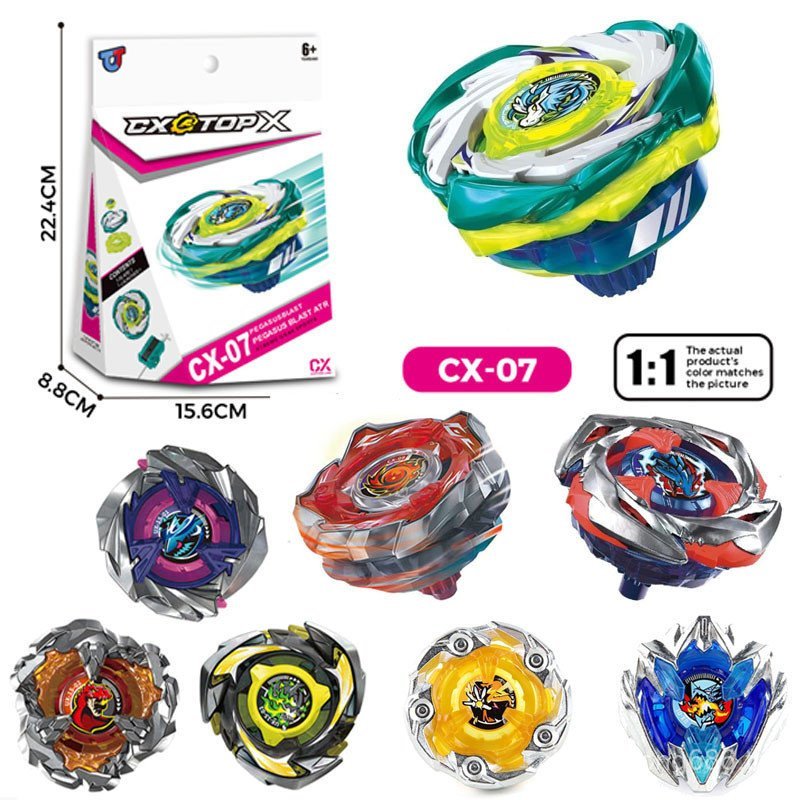 NodechaceBeyblade X CX-09 Set UX-15 Shark Scale Deck Set BX-43 UX-14 Scorpio Spear Spinning Tops