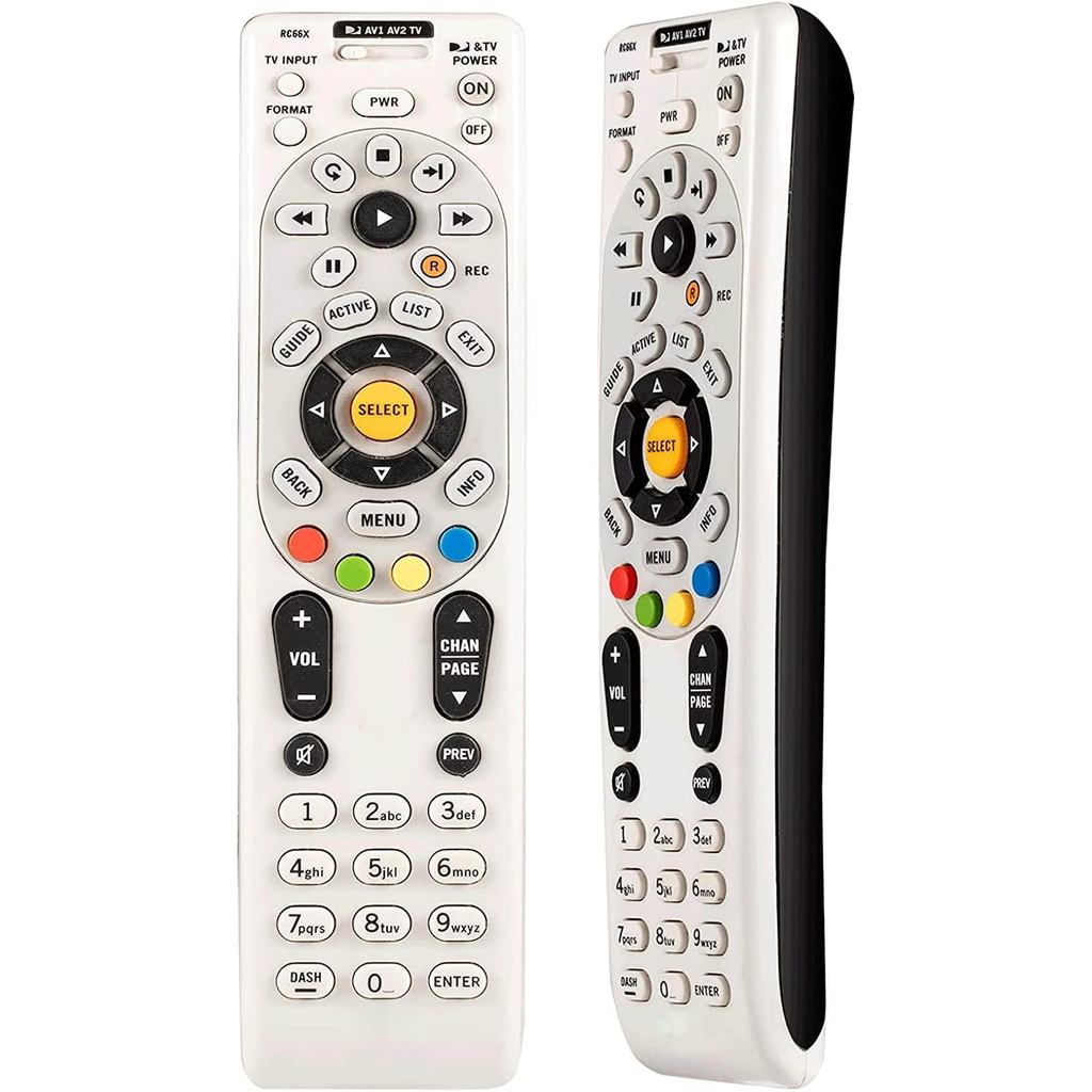 Universal RC66X IR เปลี่ยนรีโมทคอนโทรลใช้งานร่วมกับ DIECTV R16 R22 H21 H22 H23 H24 H25 HR21 HR22 HR2