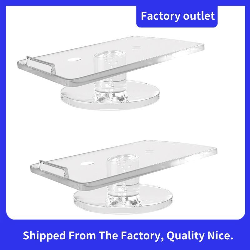 อะคริลิคเดสก์ท็อปลําโพงขาตั้งลําโพงขาตั้งสําหรับ LS50 Meta/LS50 ไร้สาย II/Q150/Q350/R3 Meta/LSX II ใ