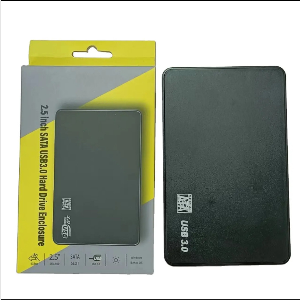 กล่องใส่ HDD แบบใส Harddisk SSD 2.5 inch USB3.0 แรง  (ไม่รวม HDD)