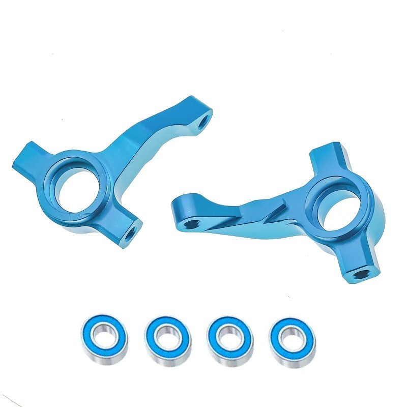 Racing อลูมิเนียมพวงมาลัย Knuckles อัพเกรดอะไหล่อุปกรณ์เสริมสําหรับ 1/10 Tamiya Fighter Nxgen DT04 5