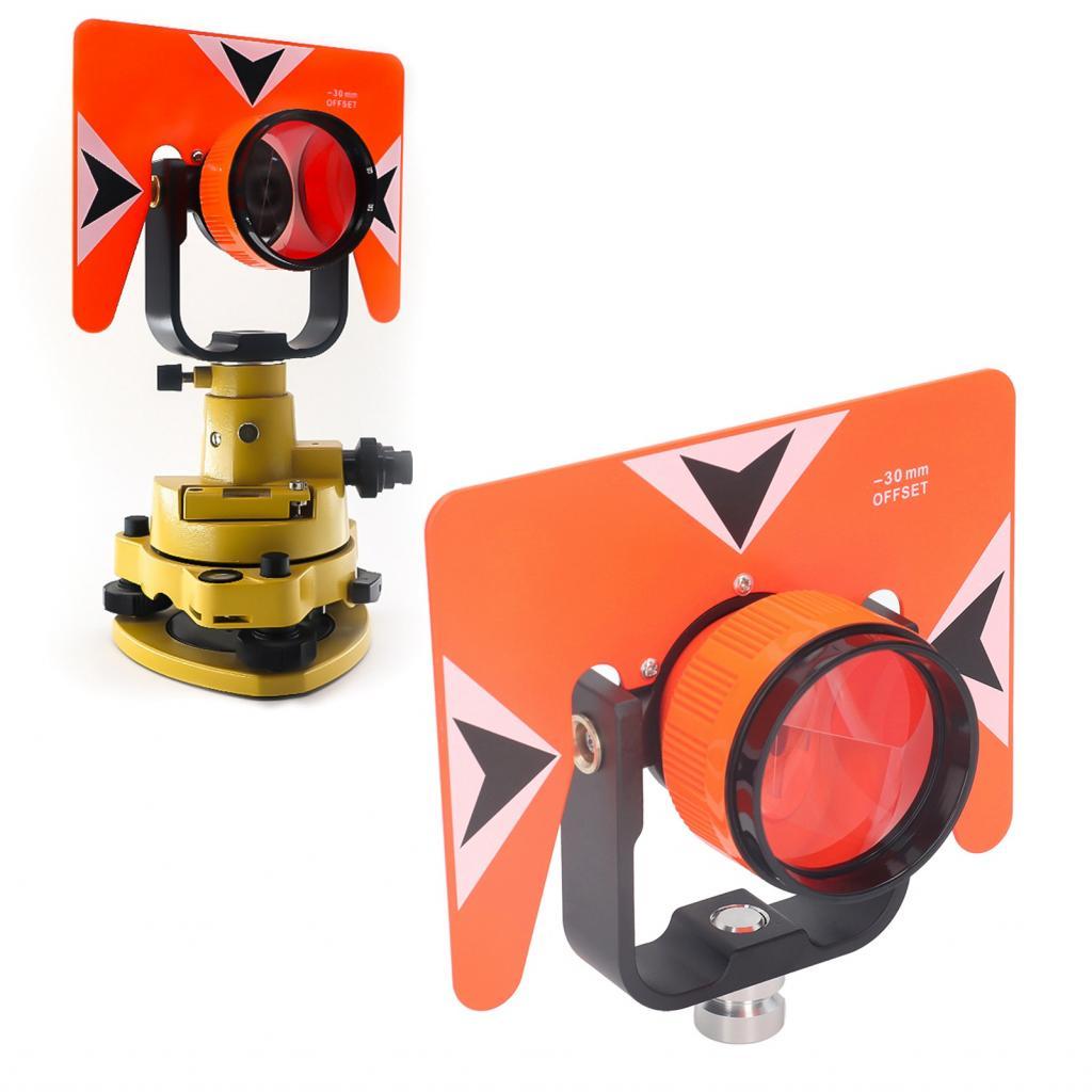Ufriend All-Metal Single Tilt Prism เครื่องมือสํารวจพร้อมการปรับ 0 มม. ถึง -30 มม. และ ABS สําหรับสถ