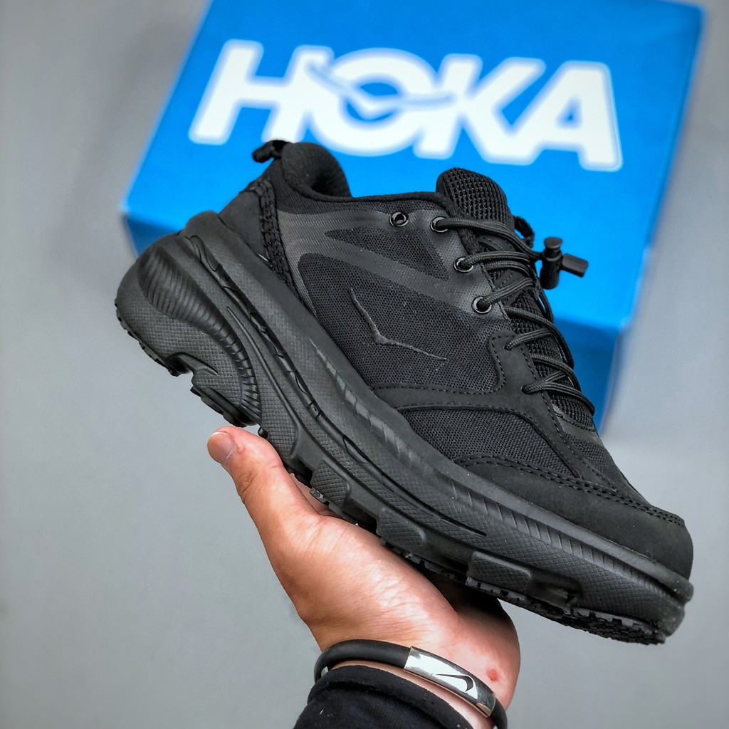 HOKA ONE ONE X BONDI MARNI B3LS รองเท้าเดินป่าสําหรับทั้งชายและหญิงระบายอากาศได้หนากันลื่น