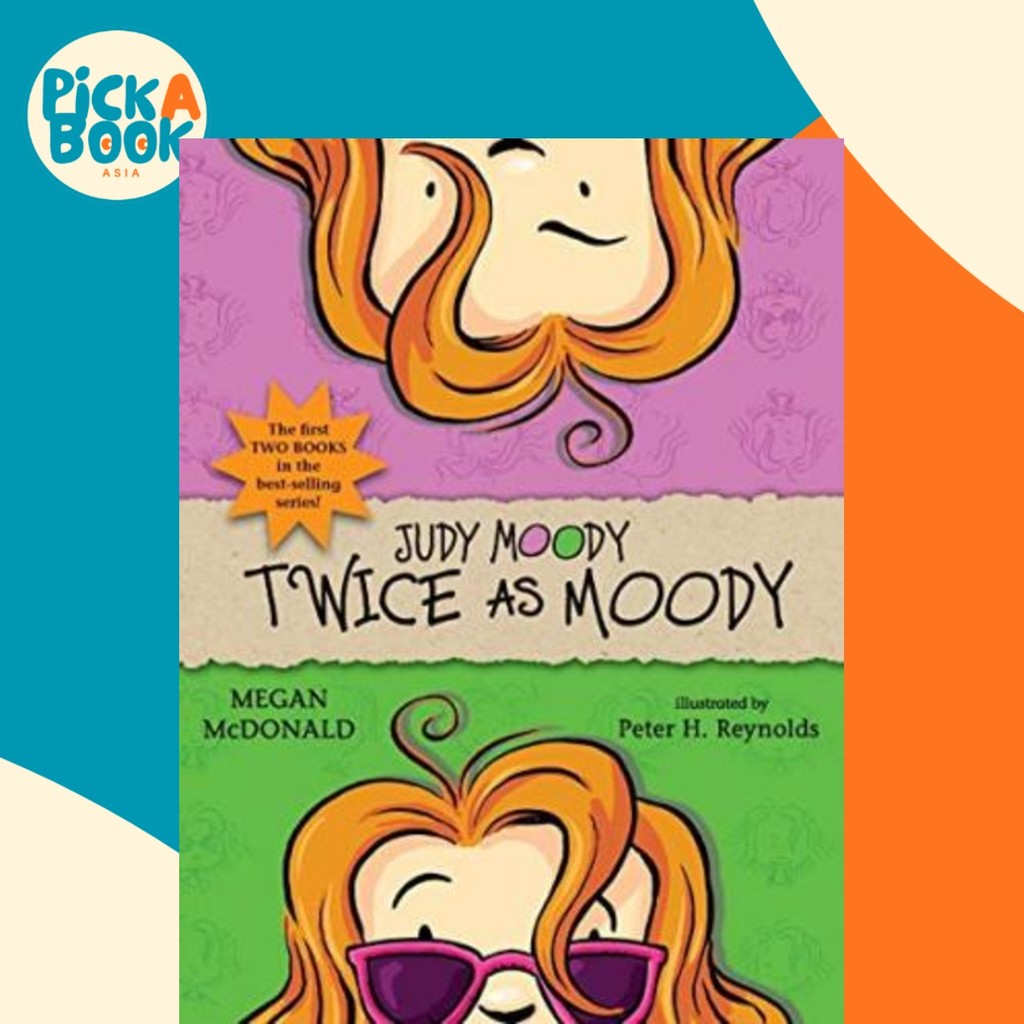 Judy Moody: Twice as Moody by Megan McDonald (ฉบับสหราชอาณาจักรปกอ่อน)