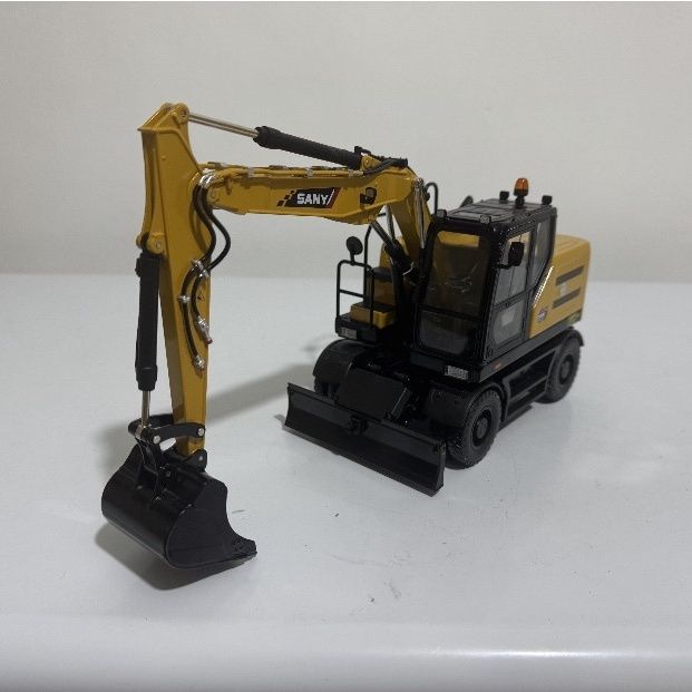 Sany โรงงานเดิมที่กําหนดเอง SY155W รถขุดโลหะผสมรุ่น 1: 25 Scale