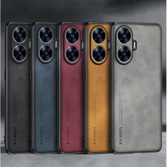 FANOYA PREMIUM NAPPA LEATHER SOFTCASE REALME C55