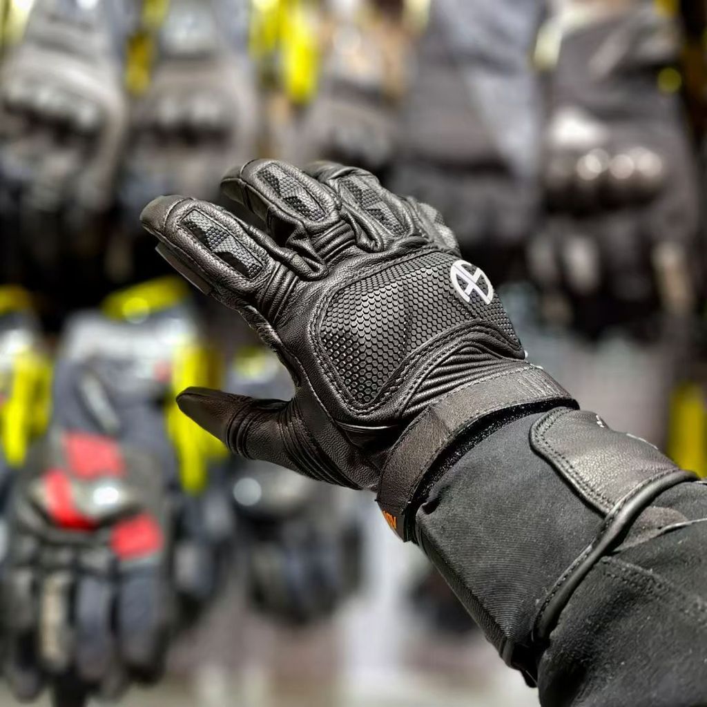 ถุงมือขี่จักรยาน AT95P Gold Label - กำมะหยี่ลูกแกะและผ้าคอตตอน กันหนาวและกันน้ำ หนามาก