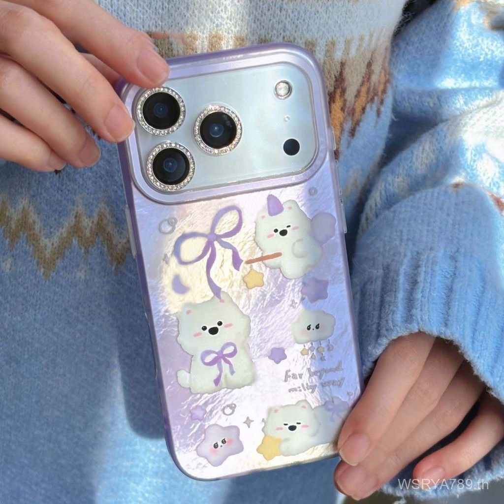 เคสโทรศัพท์เหมาะสําหรับiPhone 7 8 X XS XR XSMAX 11 12 13 14 15 16 17 Pro max Plus Air Galaxy Puppyกั