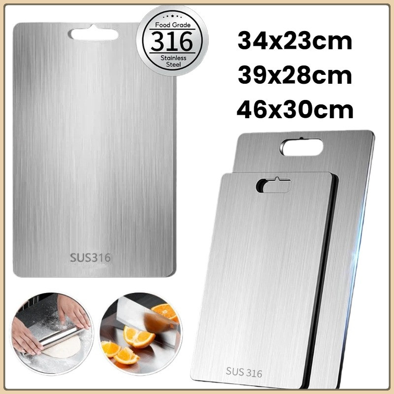 เขียงสแตนเลส 316 หนากันความชื้นป้องกันแม่พิมพ์เขียงครัวเขียง
