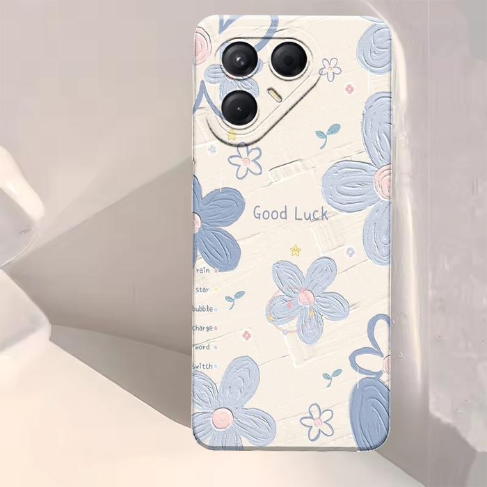 Softcase T3cno P0va 7 4G - P0va 5 - P0va 5 Pro - Kesing - Abstract Fl0wer - Procamera - กันชน - 1, T