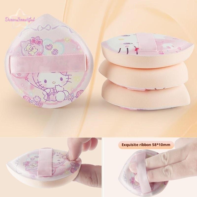 <DBFl-t>ภาพเคลื่อนไหวลายการ์ตูน Air Cushion Puff แห้งและเปียกใช้ฟองน้ําแต่งหน้าการตั้งค่าเครื่องมือแต่งหน้าใหม่