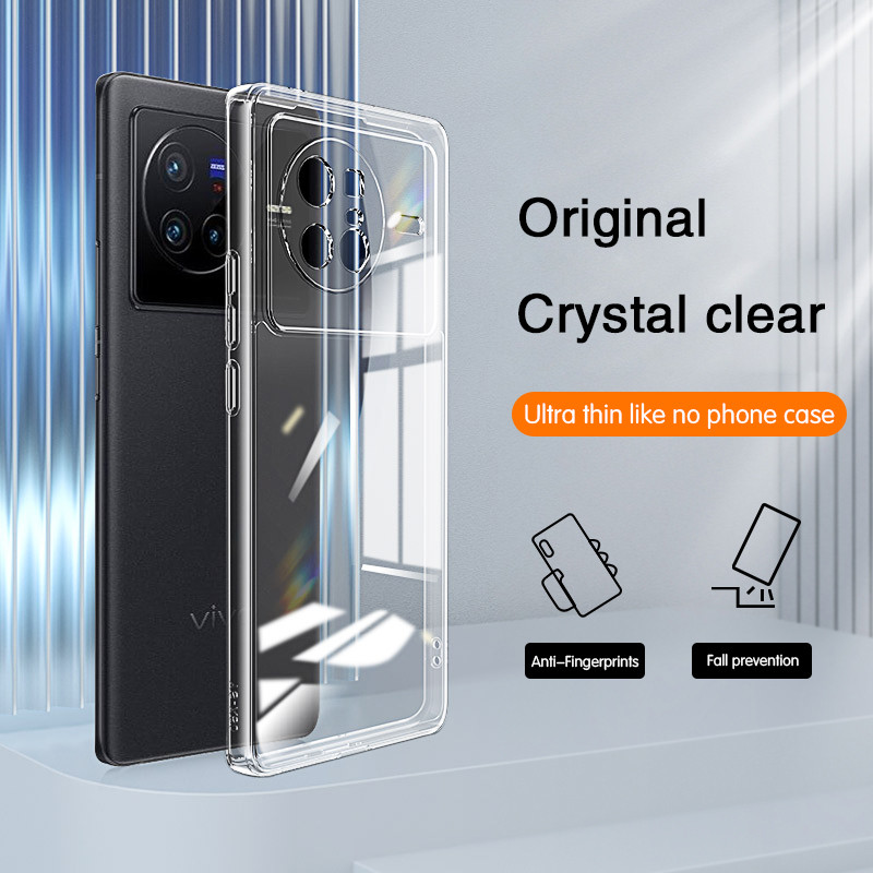 CASE VIVO X80 / X80 PRO ULTRATHIN CLEAR TRANSPARENT คุณภาพสูง