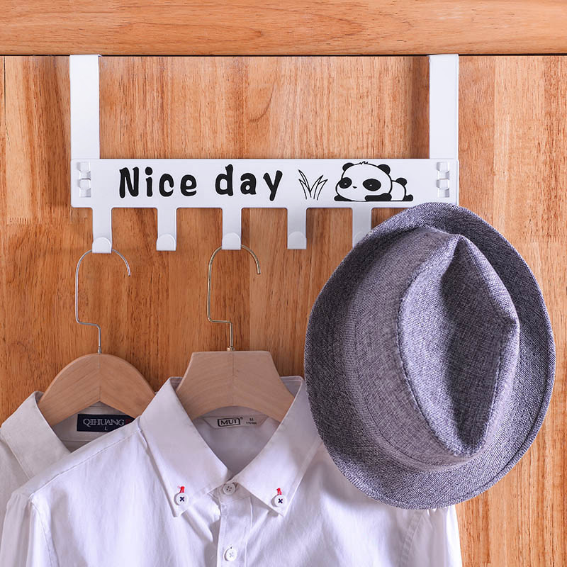 Sanli ที่แขวนของหลังบานประตู เพื่อแขวนเก็บของใช้ทั่วไป ผลิตจาก เหล็กเคลือบสี - รูปที่ 4