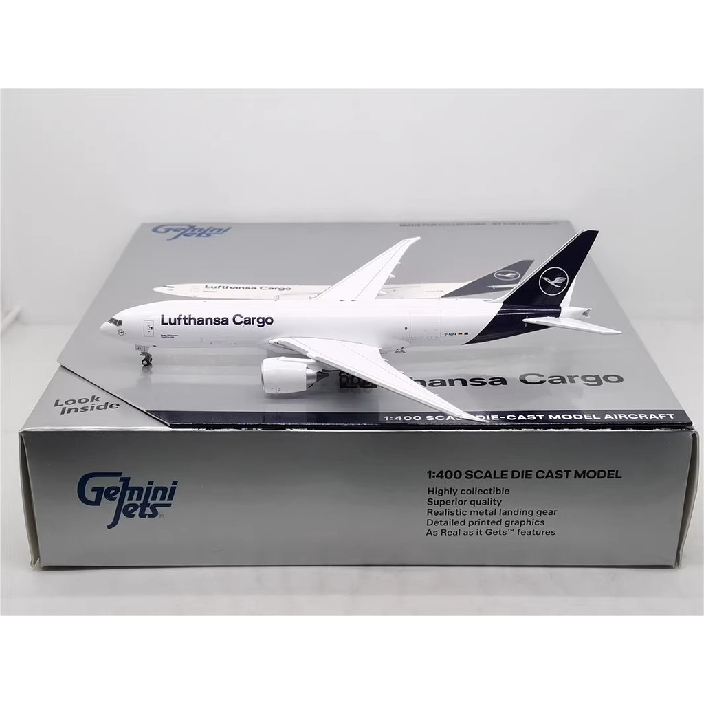 GeminiJets GJDLH2126 1: 400 Hensa Airlines B777-200F D-ALFA โลหะผสม