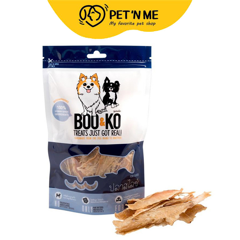 [จัดส่งจากคลัง] BOO AND KO บูแอนด์โคเนื้อปลาสไลซ์ 50กรัม [8857125938068]