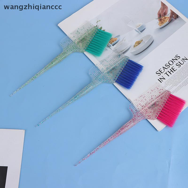 Hot Pro Salon Hair Color Hair Dye Brush Comb Hair Dyeing Root Hair Bleach Tint Brush.