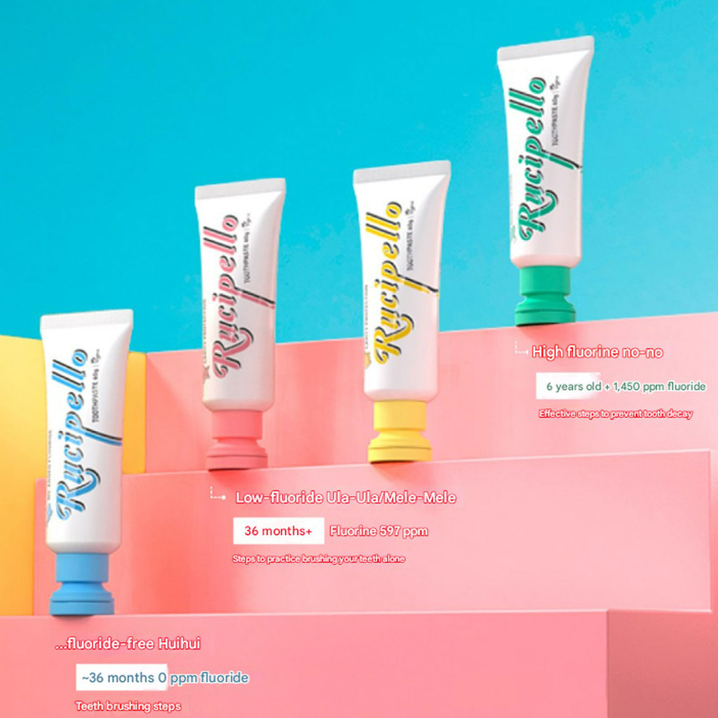 Rucipello Toothpastes Choose 1 of 13 Adult / Children / รูปที่ 4