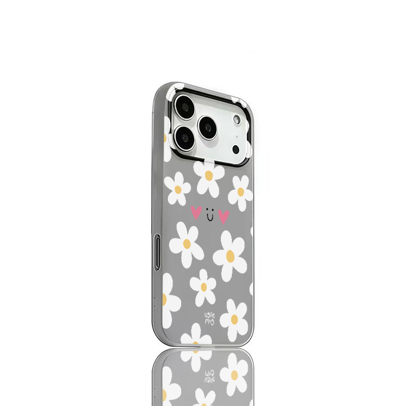 เคสโทรศัพท์ ดูดีเรียบง่ายน่ารักกกกกๆๆ เหมาะสำหรับเคสไอโฟน iphone 11 17 16 Pro Max XR 12 13 14 15 สีชมพูสวยงาม#080