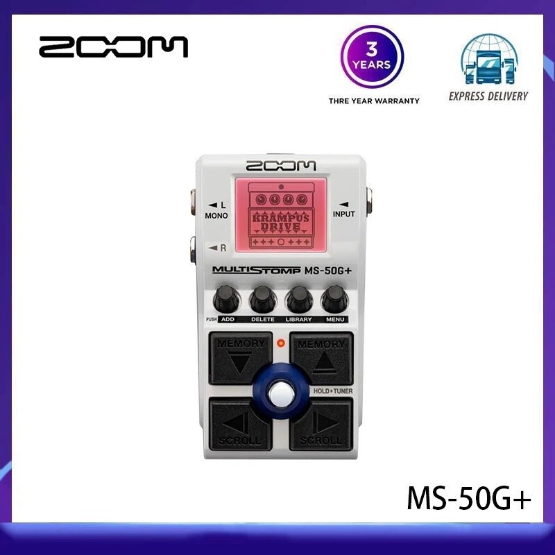 ZOOM MS50G+ Multistomp box with multilayer IR released in