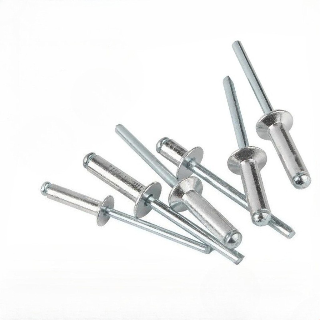 (CWJ-)Countersunk Aluminium Pull Nails Silver/Black Pull Rivets Open Drawing Decorative Nails M2.4M2