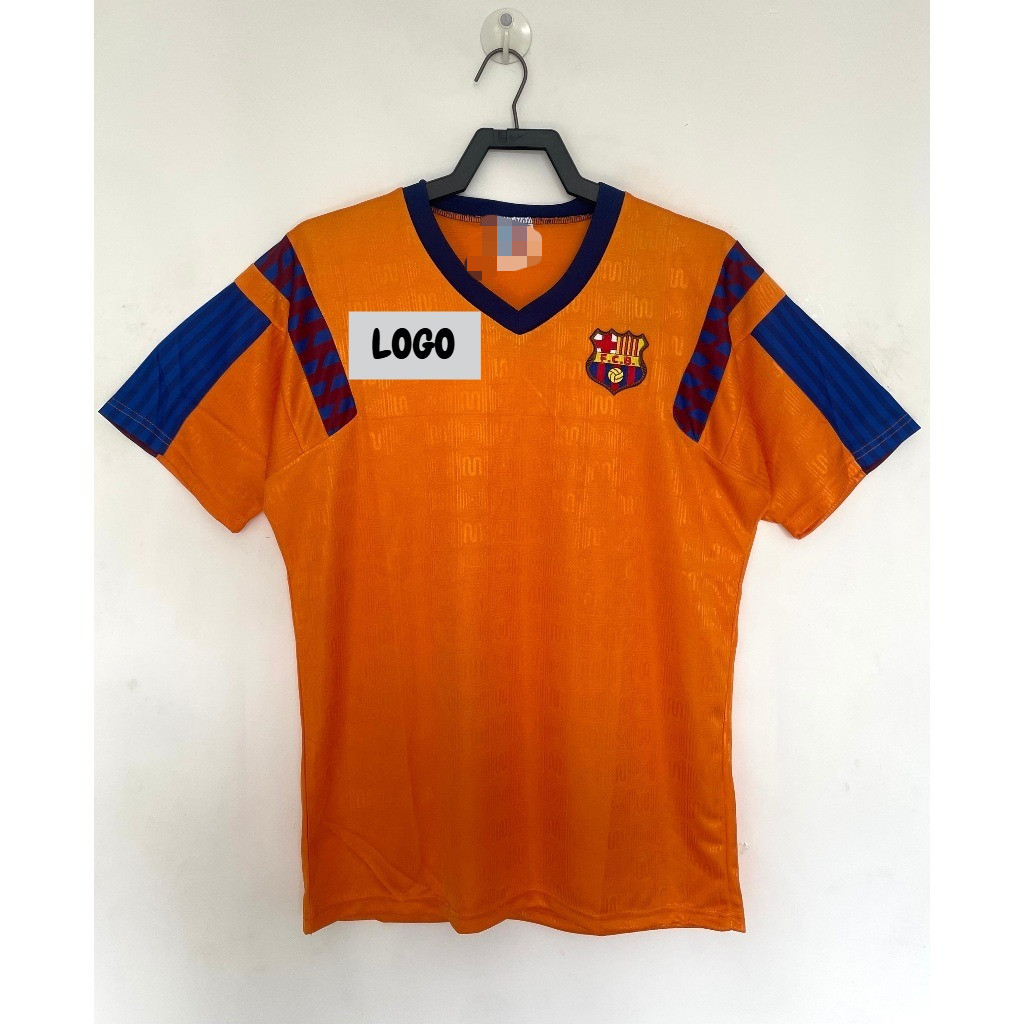 #B 89-92 Home Away เสื้อย้อนยุคสำหรับแฟนฟุตบอล STOICHKOV KOEMAN LINEKER