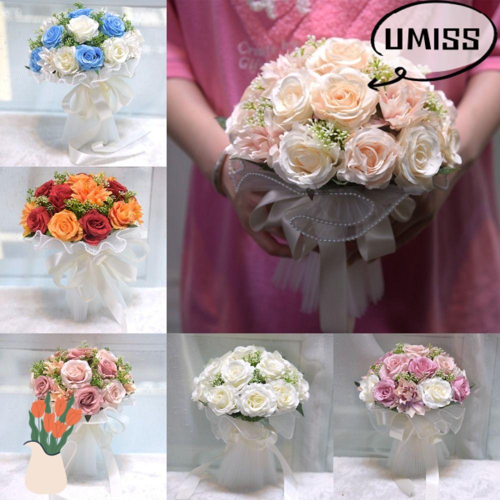 UMISTYDREAM ช่อดอกไม้แต่งงาน ช่อเจ้าสาวโรแมนติก
