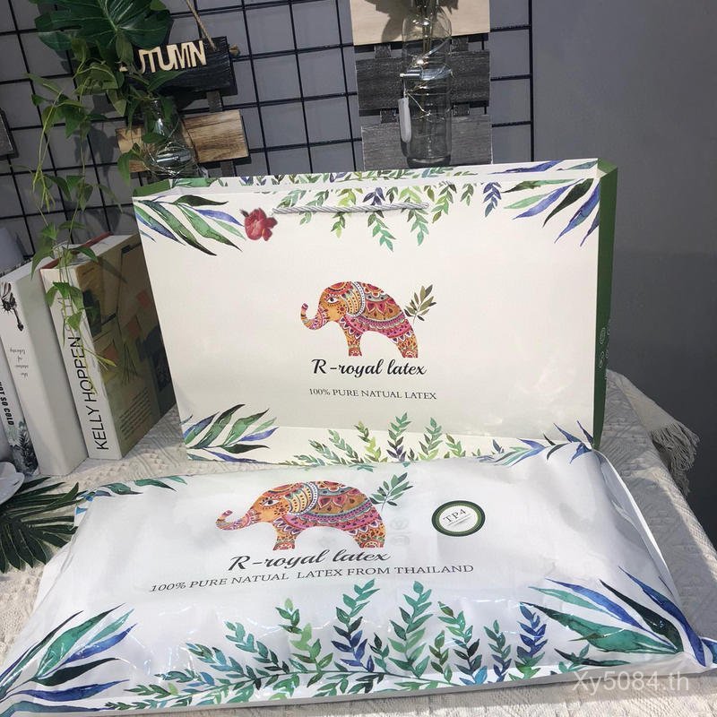 หมอนน้ำยางพาราแท้สำหรับผู้ใหญ่ ออกแบบเฉพาะเพื่อสุขภาพ กระตุ้นการไหลเวียนเลือด P6J3