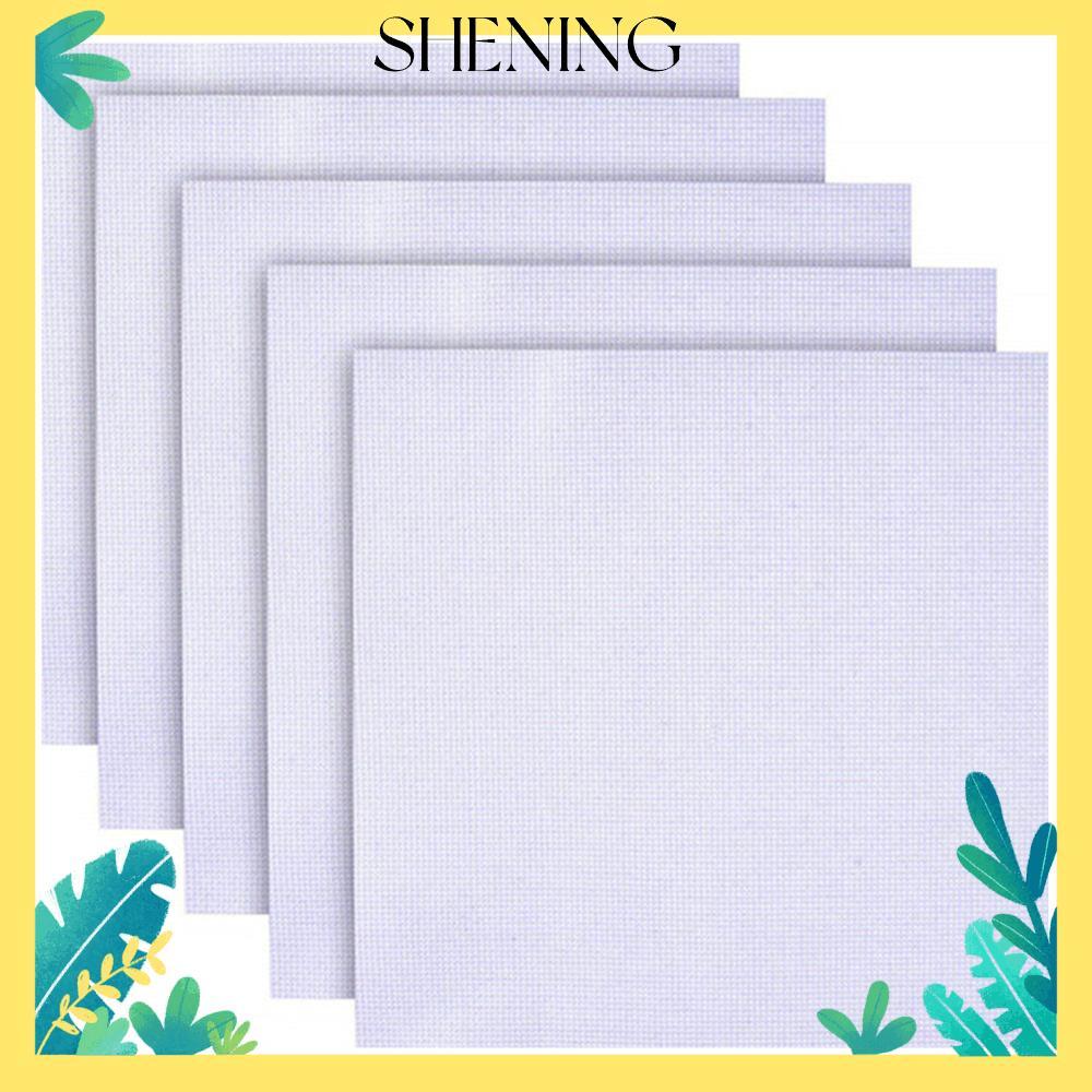 SHENING Aida Cloth Canvas เย็บปักถักร้อย Handcraft Craft Cross Stitch