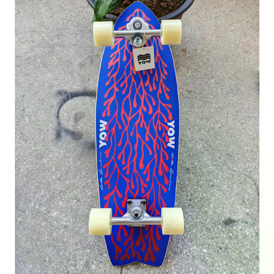 2025 ใหม่ surf สเก็ตบอร์ด surf skateboard  land surf สเก็ตบอร์ด longboards ทั้งชุดคุณภาพดีระบบฤดูใบไม้ผลิยี่ห้อรถบรรทุกล้อแบริ่งและเครื่องมือ