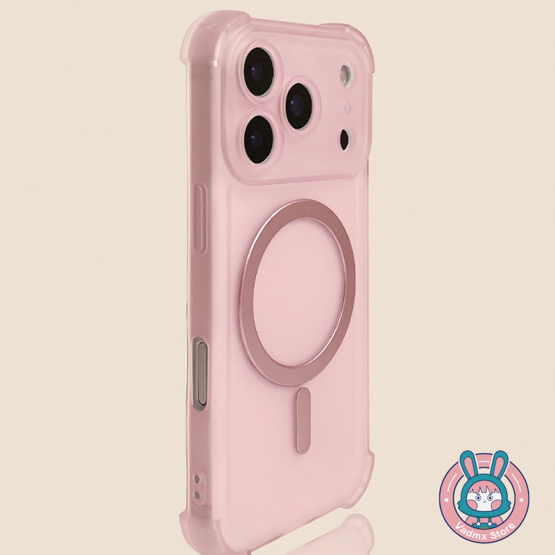 หรูหราน้ําแข็งหมอกแม่เหล็กสําหรับXiaomi 17 Pro Max 15T Pro 15 Pro 15 14T 14 Civi Ultra 14 Pro 5G 4Gไร้สายชาร์จเคสโทรศัพท์น่ารักClear Anti-fall Frosted Softปกหลัง